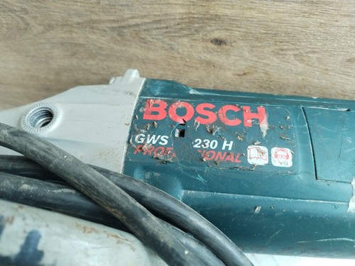 Amoladora angular profesional Bosch GWS 20-230 H 9"" (230mm) 110v 2C1(2) - Imagen 11 de 12