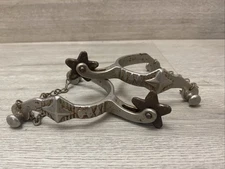 NORTH & JUDD ANCHOR BRAND VINTAGE SPURS PAIR