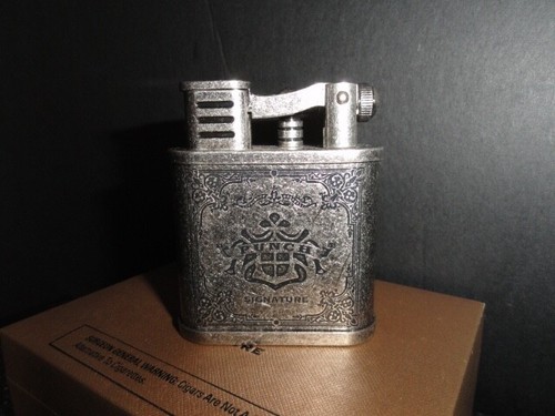 Punch Cigar Table Top Lighter in presentation box Measures 3.25" H x 2.5" W x 1" - Picture 2 of 11
