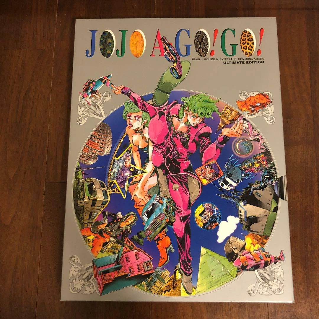 JoJo A-Go! Go JoJo's Bizarre Adventure Art Illustration HIROHIKO