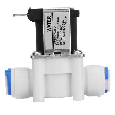 1x Water Valve 24VDC N/C Plastic Solenoid Valve Für Wasseraufbereiter