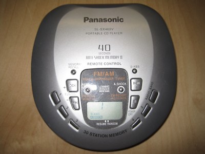Panasonic SL-SX469V Portable CD Player FM/AM Radio | eBay