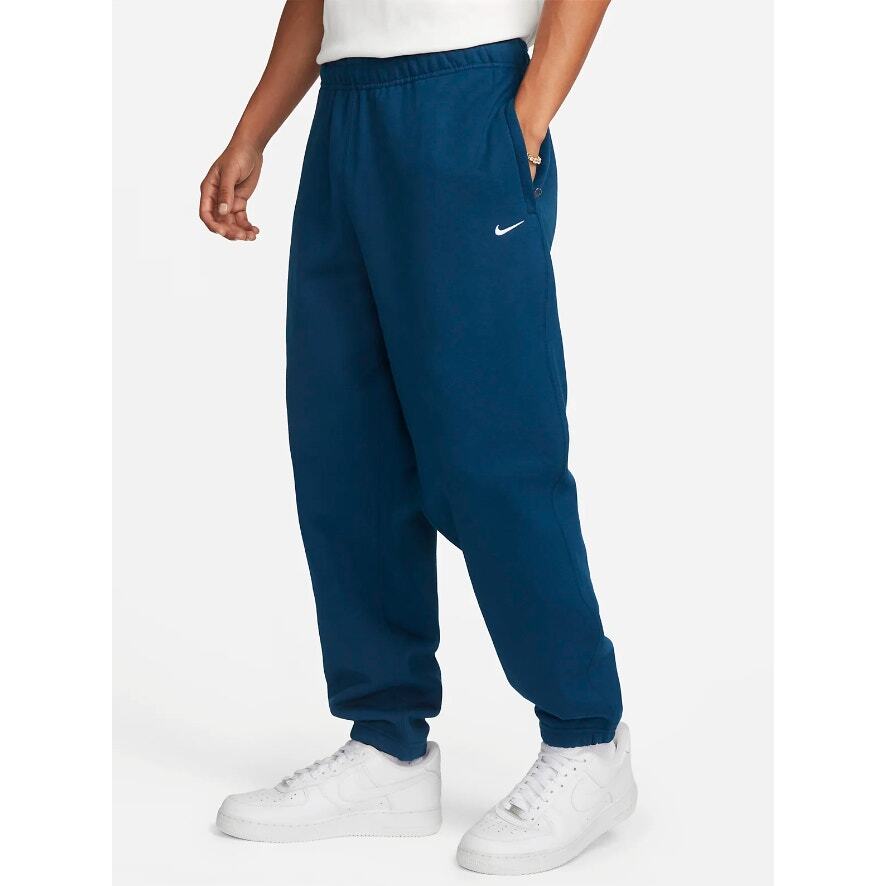 Sportswear Nikelab Fleece Pants Blue Nike Solo Swoosh Fleece