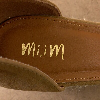 Mi.iM Women's Shoe Size 9 Brown Lynn Espadrille Chunky Platform