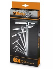 Beta Sliding T Handle Hex Key Set, 6 Piece Metric 2.5 - 8mm - 951/S6