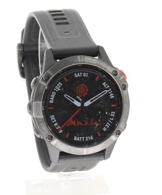 Garmin Fenix Pro Solar 47mm Grey GPS Smartwatch *Excellent