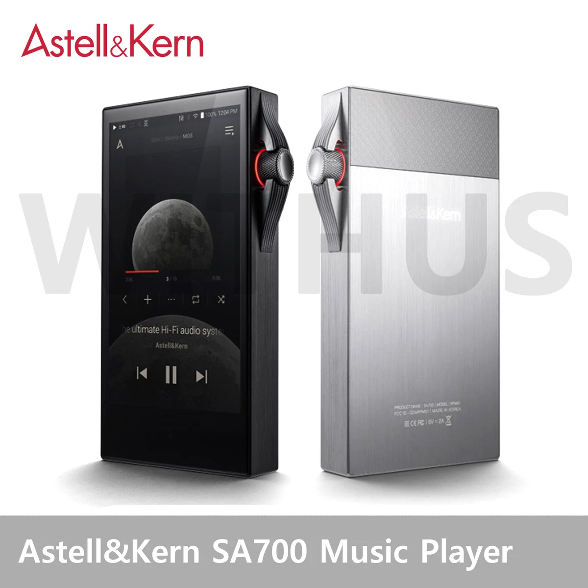 Astell&Kern SA700 Hi-Res Portable Music Player 128GB Onyx Black / SS