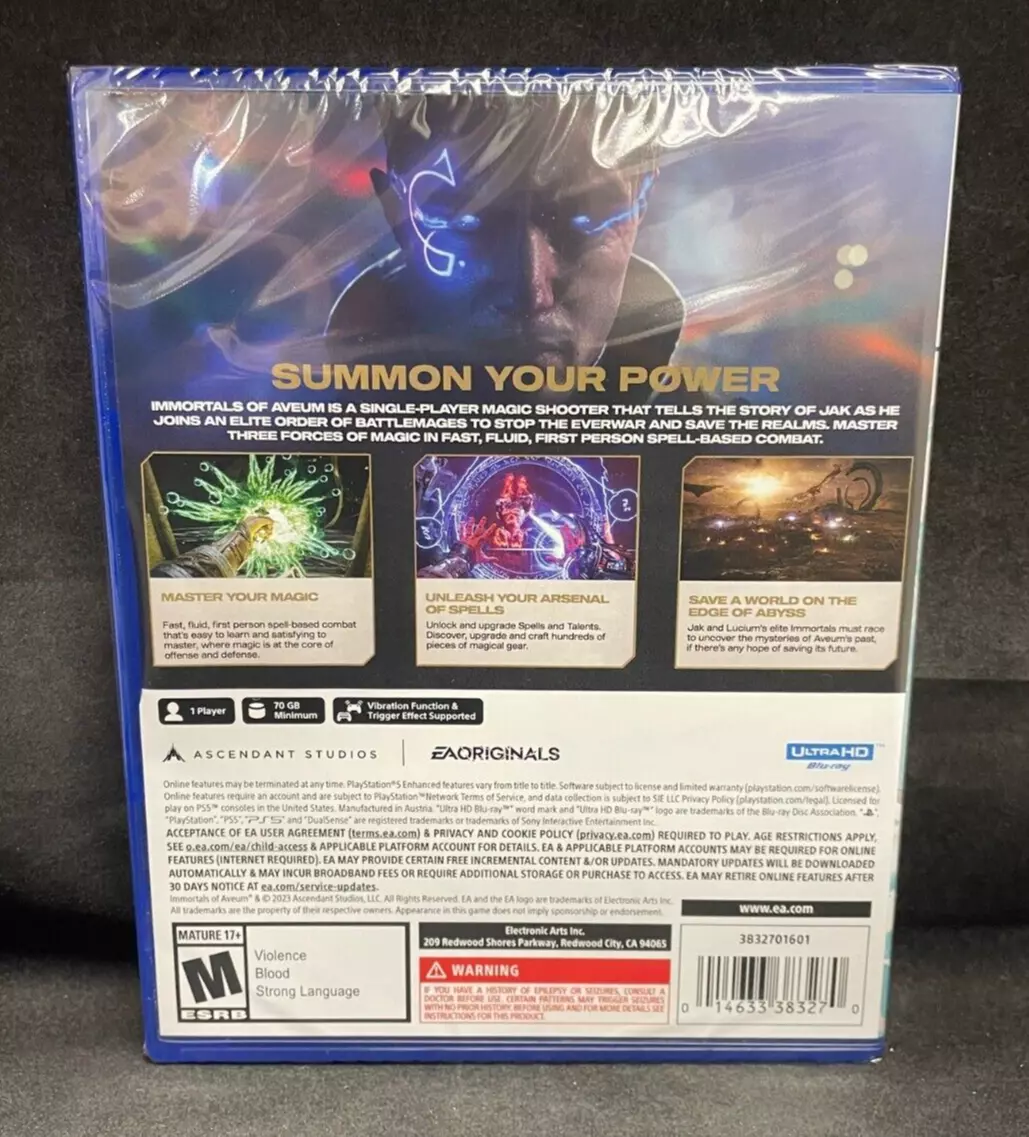 Immortals of NEW 5 PS5) Aveum | / eBay (Playstation BRAND