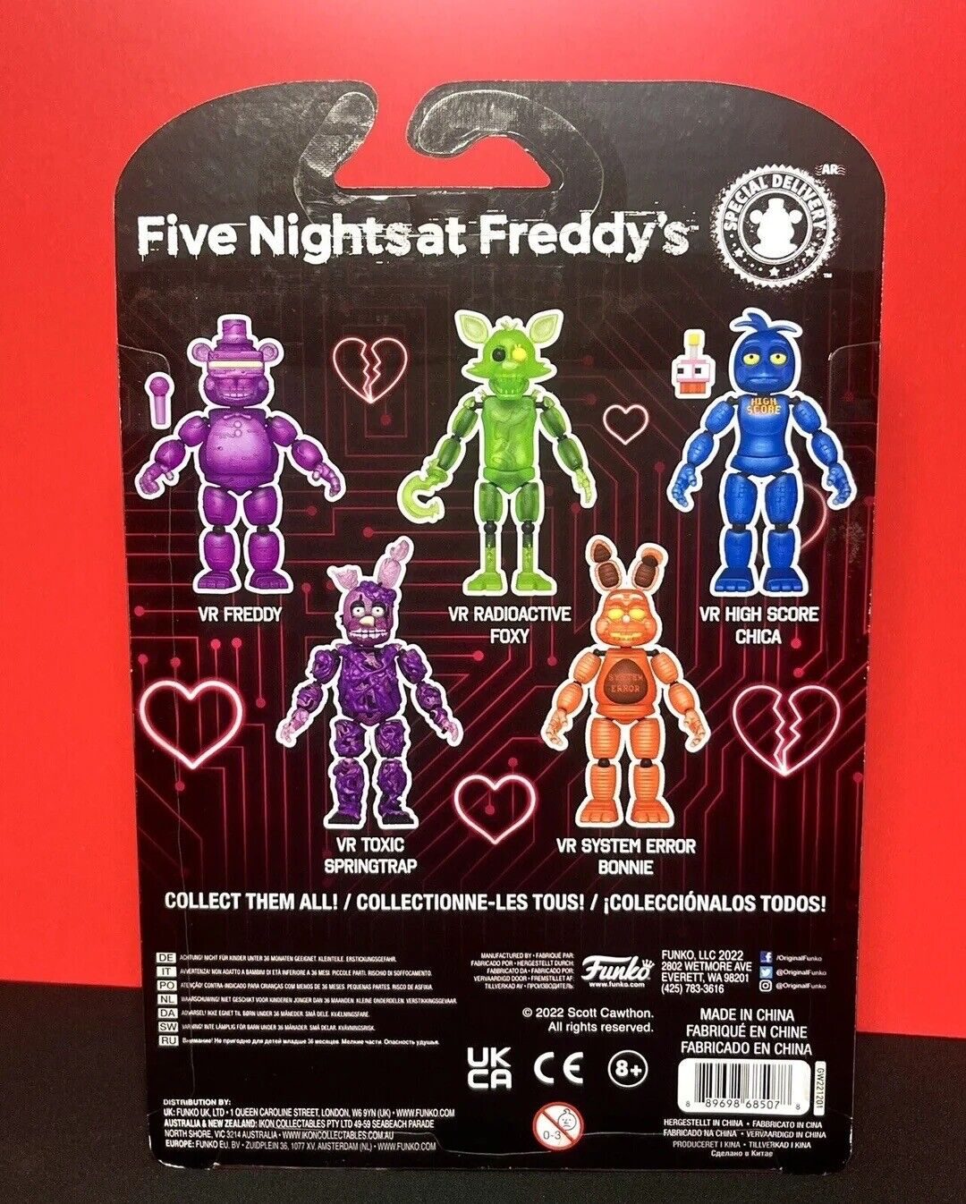 Funko - Five Nights at Freddy's - Peluche Blkheart Bonnie 18 cm - Cdiscount  Jeux - Jouets