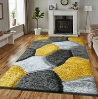 New Modern Large Shaggy Rugs Hallway Runner Living Room Rugs Bedroom Carpet Mats