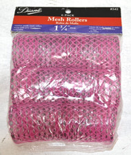 Diane 542 6 Pack Pink Mesh Rollers 1 3/4" New In Package