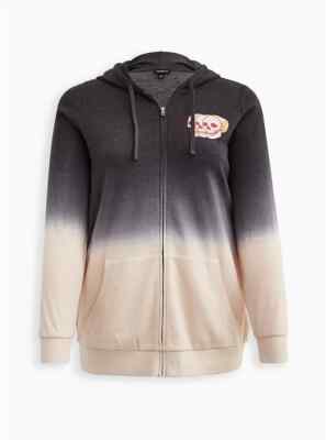 Karl Kani VARSITY TEDDY ZIP HOODIE - Veste polaire - black/noir