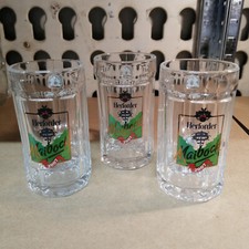 Herforder Maibock 3x 0,2 l Krug Gastro Bierglas Seidel 2007