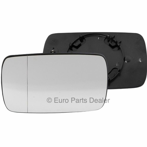 Passenger side Clip Heated Wide Angle wing mirror glass for BMW 3er E46 9805 eBay