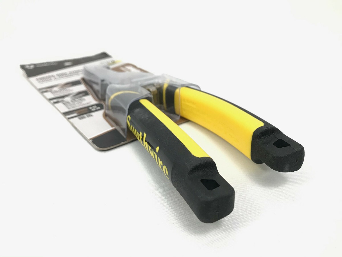 Southwire S816SOLHD Abisolierzange Aus Schmiedestahl – Für 8-16 AWG, Mit Seitenschneider & Drahtöse