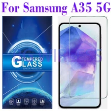 For Samsung Galaxy A35 5G Clear- TEMPERED GLASS SCREEN PROTECTOR ,Case Friendly