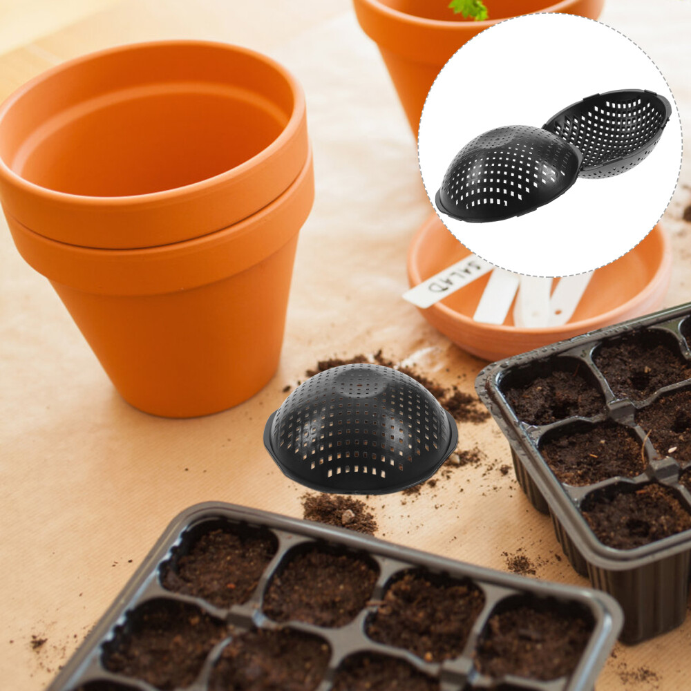 Generic Plastic Mesh Plate, Potmat Planter Insert 10 Pc (Diameter 10cm