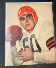 VTG 1952 Cleveland Browns Football Otto Graham Portrait Magazine 8x11 Clipping