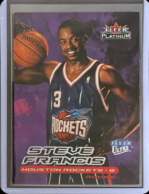 Steve Francis - 1999-00 Fleer Ultra Basketball - Rookie #126