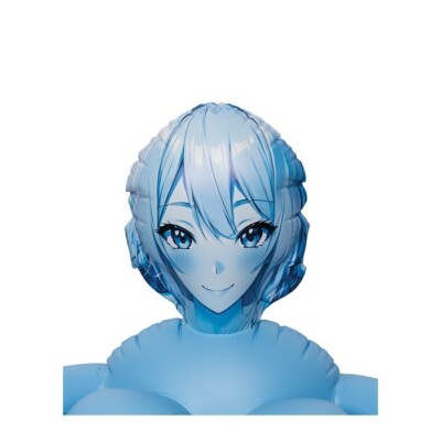 ANIME DOLL SURFER LONG BLUE HAIR,BLUE EYES, 2 HOLES, FANTASY SEX