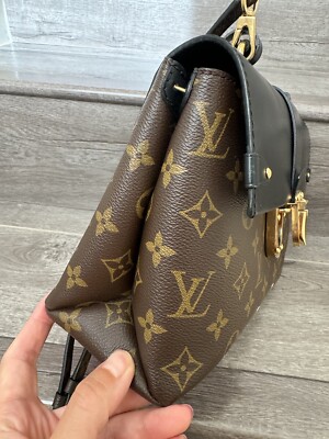 Louis Vuitton One Handle Flap Bag Monogram Canvas and Leather MM