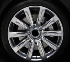 New OEM  Bentley Flying Spur 21" Polished "Propeller" Wheel