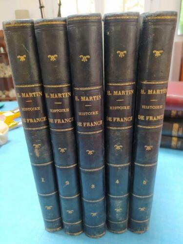 Histoire de France populaire par Henri Martin volumes 1 à 5 - Photo 1/6