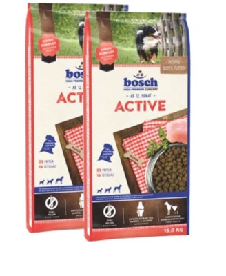 2x15kg Bosch Adult Active  ***TOP PREIS***