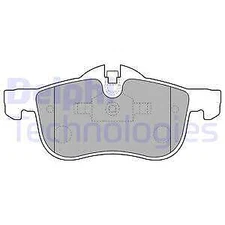 DELPHI LP1521 brake pad set, disc brake for MG MG (SAIC) ROEWE (SAIC) ROVER
