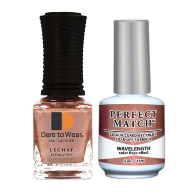 LeChat Perfect Match Spectra Soak off Gel + Nail Lacquer #SPMS04 Wavelength