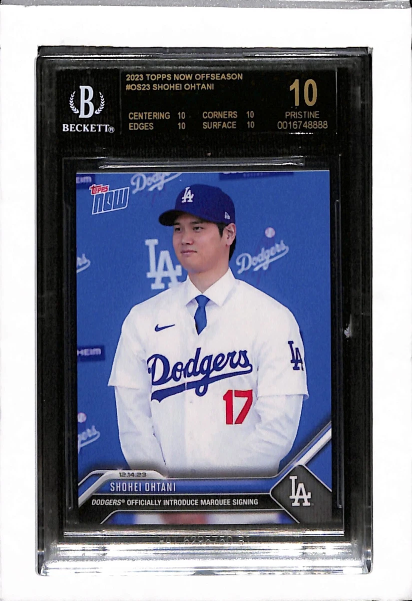 Shohei Ohtani Beckett Grading Services (BGS) Baseball Sports