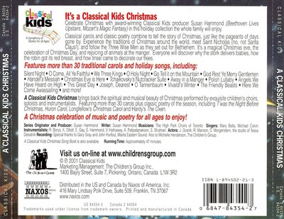 CLASSICAL KIDS CLASSICAL KIDS CHRISTMAS NEW CD
