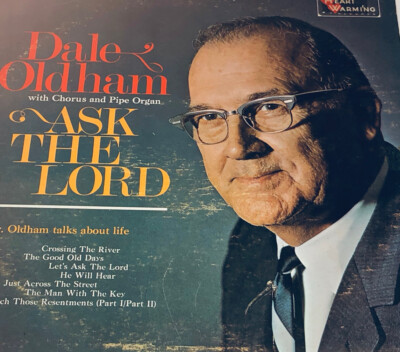 Dale Oldham Ask The Lord Vinyl Gospel Music Vinyl LP 80