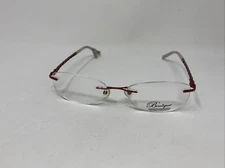 BOUTIQUE TOTALLY RIMLESS EYEWEAR TR-150 51-17-135 RED FLEX HINGE “P25