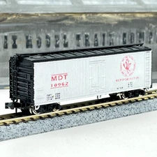 Con-Cor New York Central Wood Sheathed Refrigerator Reefer Car MDT 10962 N Scale