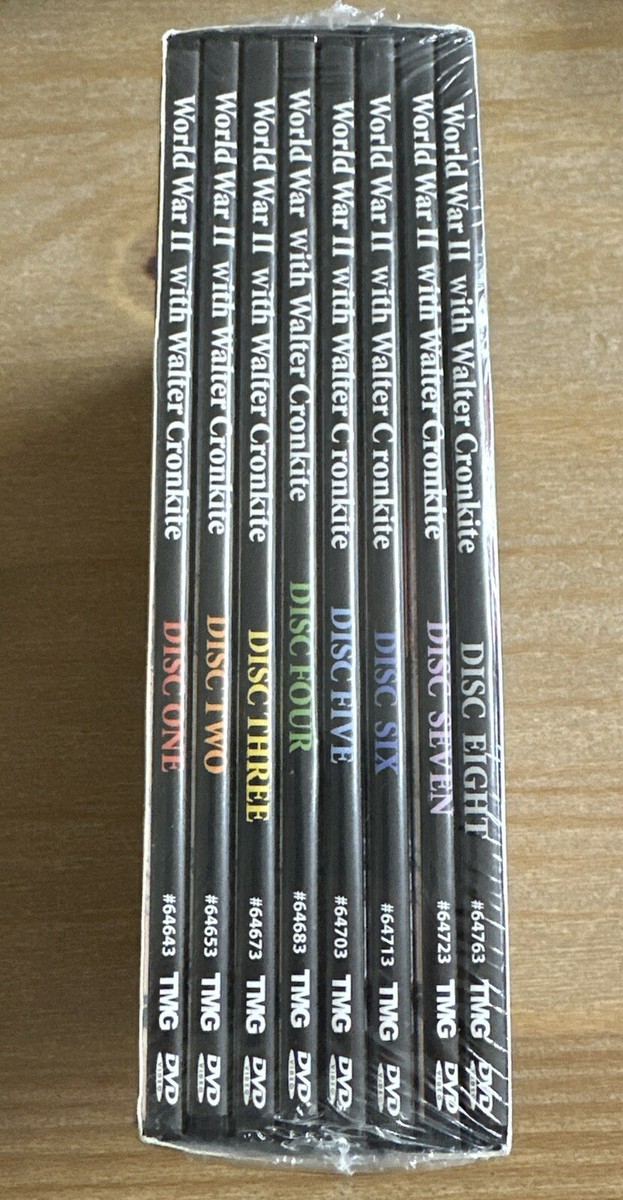その他 World War II With Walter Cronkite [DVD] World War II With Walter Cronkite - Boxed Set (DVD, 2005, 8