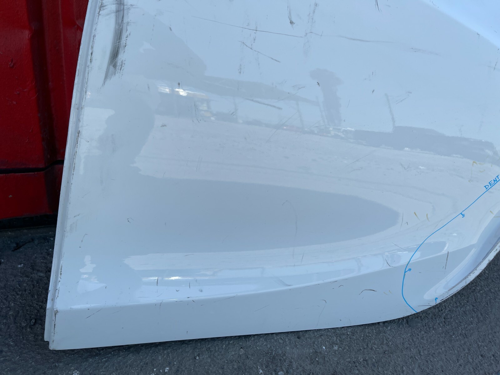 2014 2015 2016 2017 MASERATI GHIBLI LEFT REAR DOOR OEM