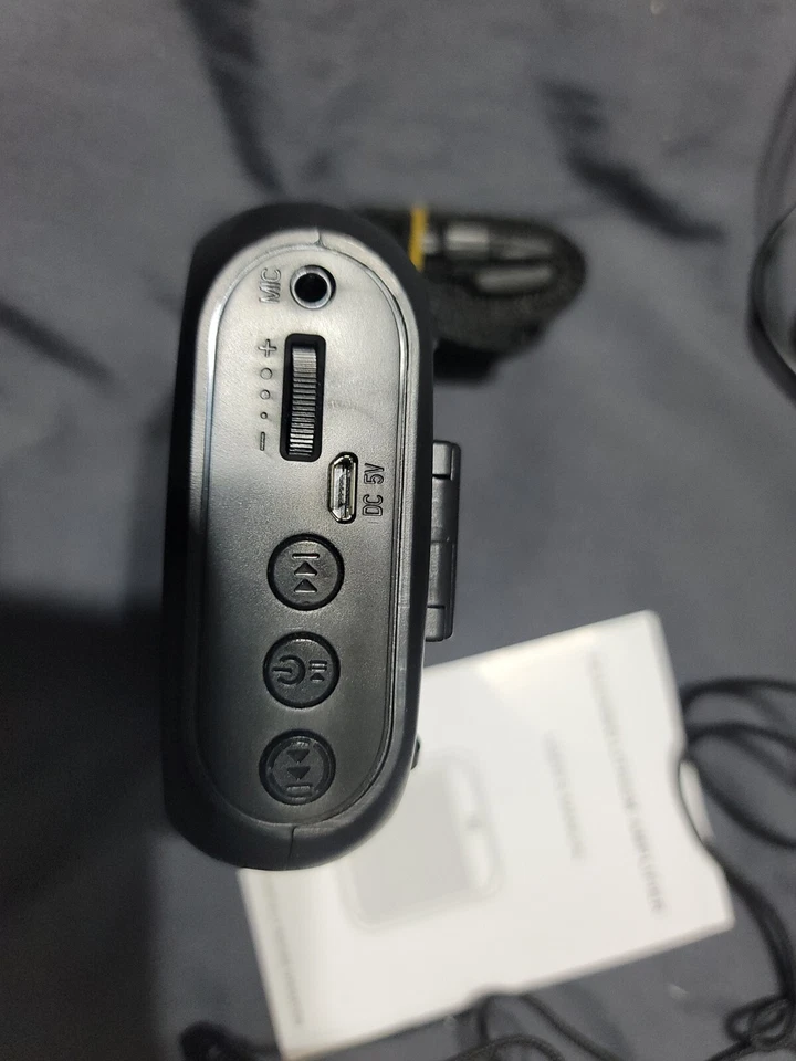 Amplificador de cintura Hi Fi con batería de litio 8w 3 pulgadas Woofer Bass Foto 4 de 4