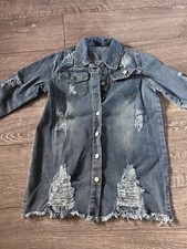 girls shein size 9y jean jacket