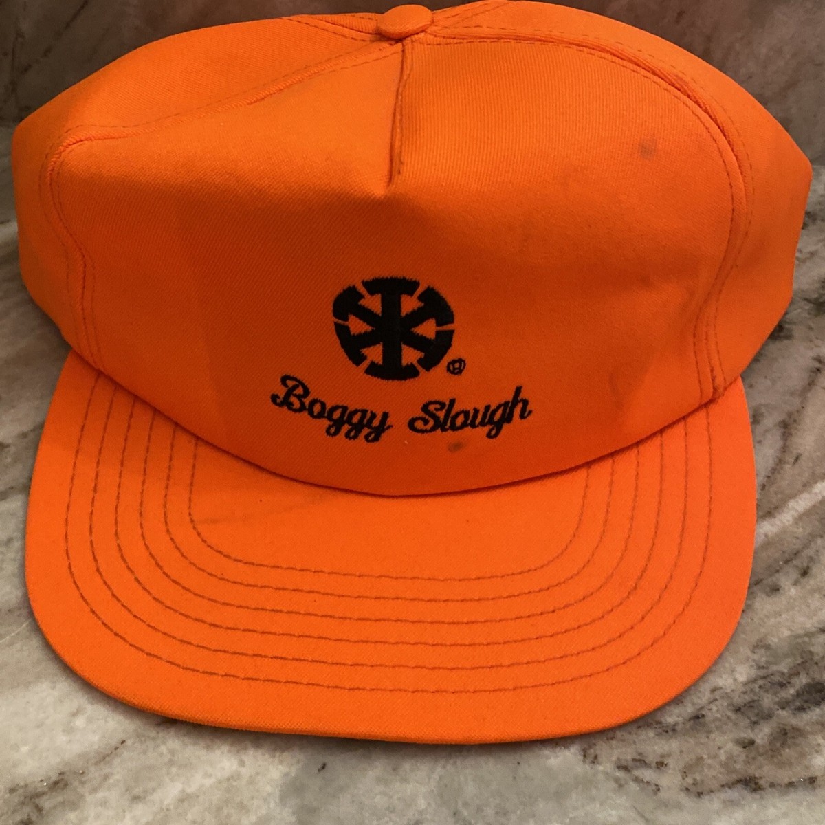 Temple Inland Boggy Slough Hunting Safety Orange hat cap 