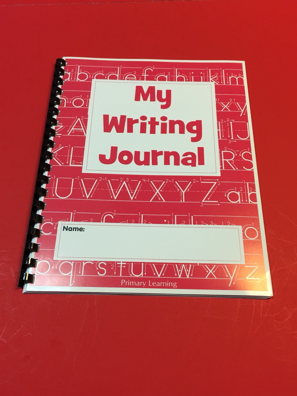 Primary Learning My Writing Journal - 30 Pgs Set di 20 (Rosso).Fornitura didattica foto 5