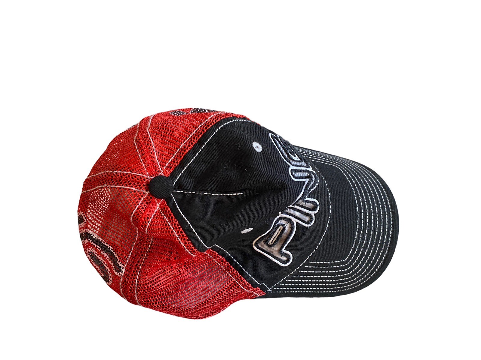 PING Hat Cap Red Black Mesh Snapback Golf Trucker Black Gray Adjustable