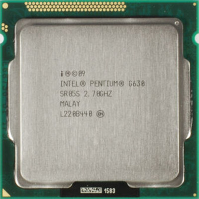 Intel Pentium G630 2,70GHz SR05S Dual Core 3MB Sockel LGA1155 CPU