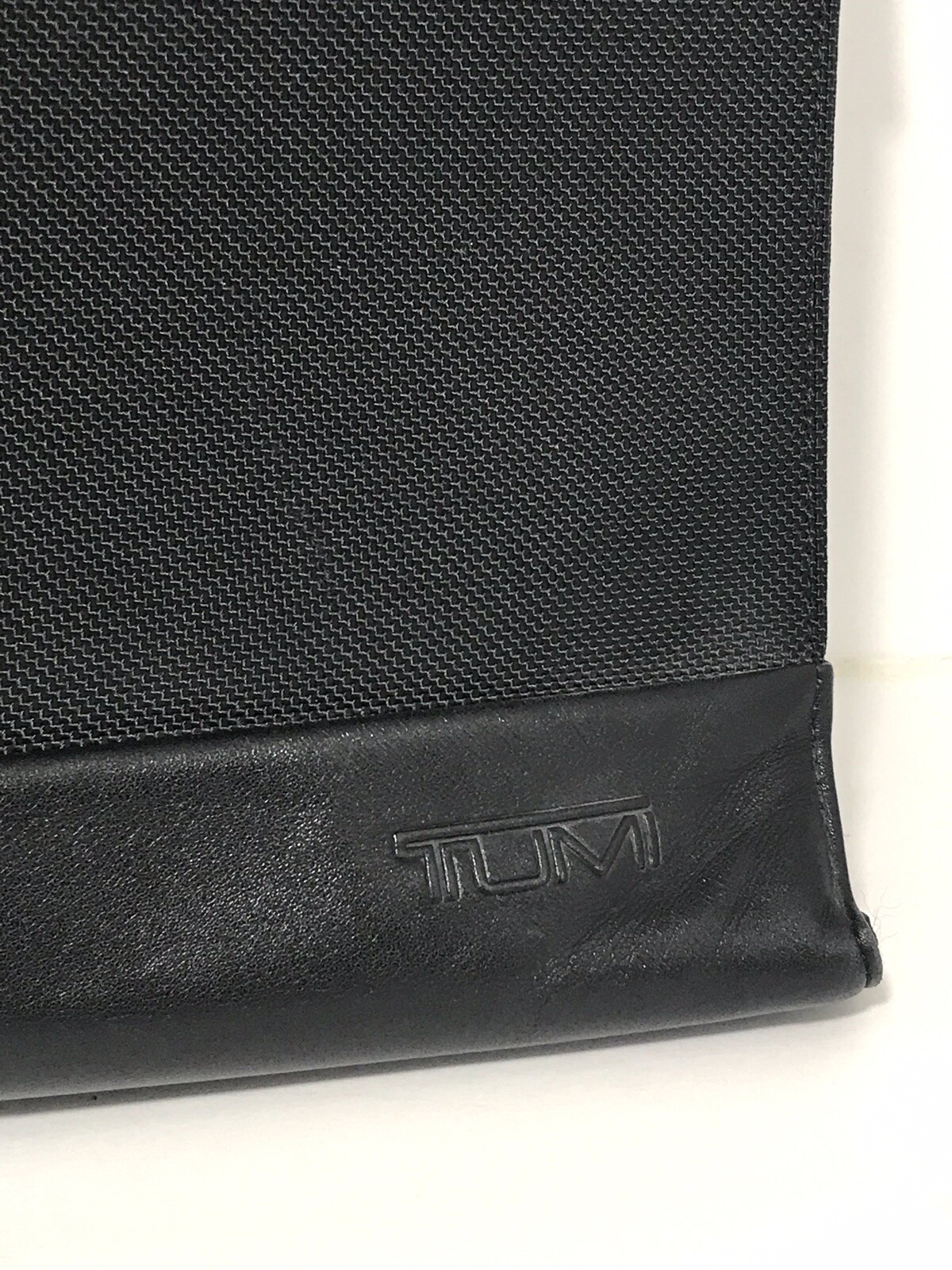 Tumi Ballistic Nylon leather Briefcase 43009D3 Black Gem