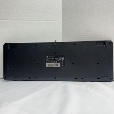 HP KB57211 USBデスクトップキーボード- 724720-001 並行輸入 Genuine HP KB57211 USB Wired 672647-003 Black Keyboard 104 Keys