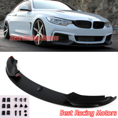 パーツ bmw f32 f36 LCI REAL CARBON Front Bumper Lip Splitter for BMW F32 F33 F36 435i
