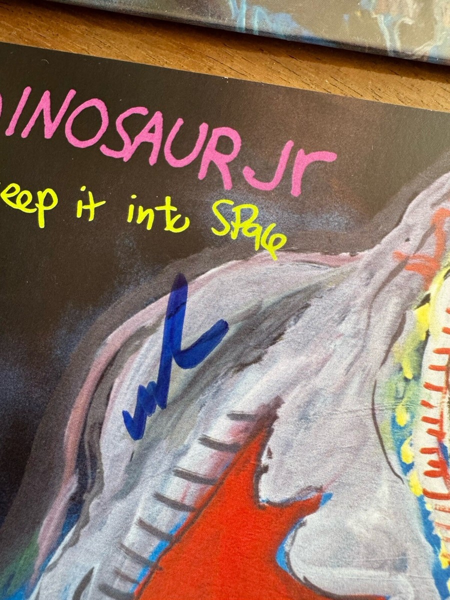 Dinosaur Jr Sweep It Into Space Signed /300 Light Purple