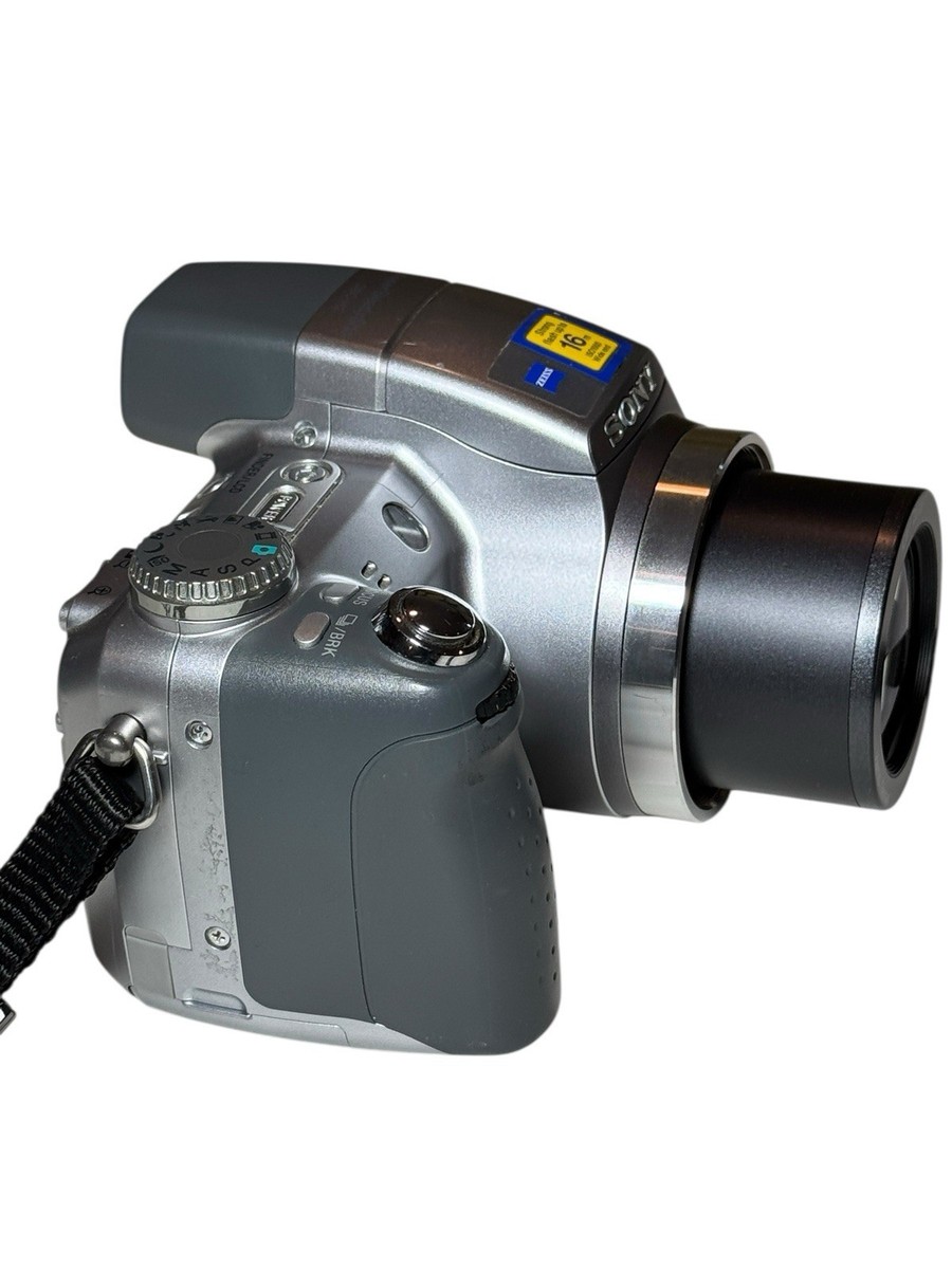 Sony Cyber-shot DSC-H5 7.2MP Digital Camera - Silver for sale