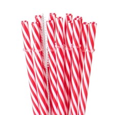 Dakoufish 12 Piece 9 Inch Reusable Plastic Thick 9 Pack of 12 , Red