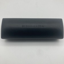 BCBG MAXAZRIA Eye Glasses Sunglasses Storage Hard Case Holder Black Clamshell